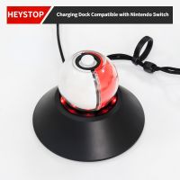 [Enjoy the small store] แท่นชาร์จเข้ากันได้กับ Nintendo Switch Compact Charger Stand Station พร้อมพอร์ต Type C เข้ากันได้กับ Nintendo Switch
