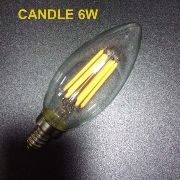 ไส้เทียน-led-แก้ว-ac220v-สไตล์คลาสสิกย้อนยุคหลอดไฟหลอดไฟอบอุ่น-e14หลอดไฟทังสเตนเปลี่ยนหลอดไส้2-4-6w-ฐาน-e27