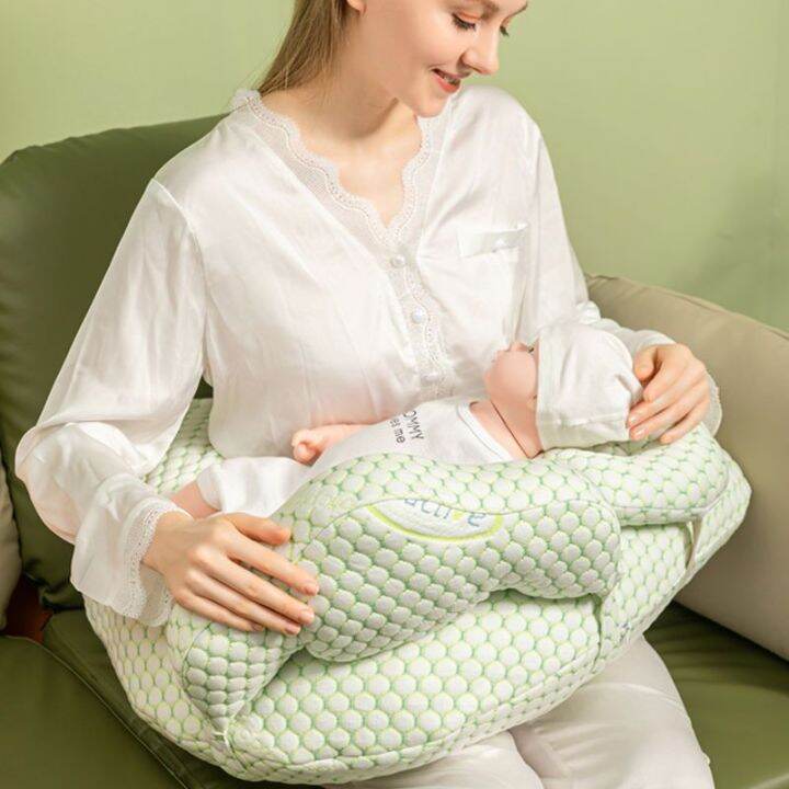 Breastfeeding pillow hug baby side lying breastfeeding artifact