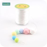 【DT】hot！ Colorful 1mm 80 Meters Silk Rope Cord Baby Teethers Accessories Teething Necklace Rattail