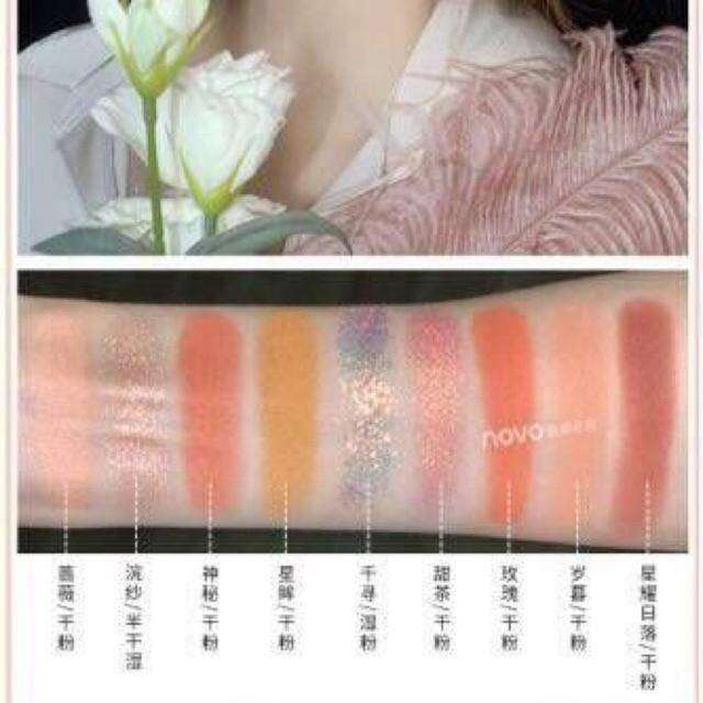 novo-soft-eye-shadow-อายแชโดว์แถวยาว-9-เฉด