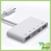 ข้อมูลแล็ปท็อป IHBNEP ตัวแปลงชุดส่งกำลังชนิด C ฮับ USB 3.0อะแดปเตอร์ OTG ขยาย