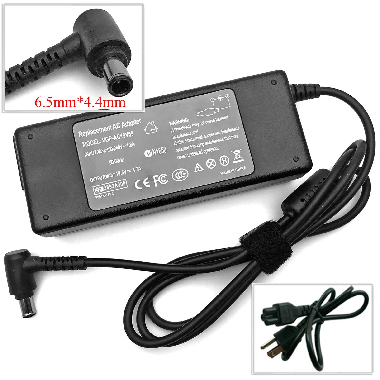 For Sony TV Adapter Charger Replacement Power Cord Supply Sony Bravia TV KDL-32  KDL-40 W600B W650A W674A W700B W800B KDL55W650D KDL48W600B KDL-42W650A KDL-40W600B  KDL-32W700B Smart LED LCD 19.5V 8.5Ft | Lazada PH