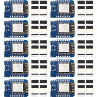 10pcs ESP8266 ESP-12F NodeMcu Mini D1 โมดูล WeMos Lua WiFi คณะกรรมการพัฒนาอินเทอร์เน็ตสําหรับ Arduino เข้ากันได้กับ WeMos D1 Mini