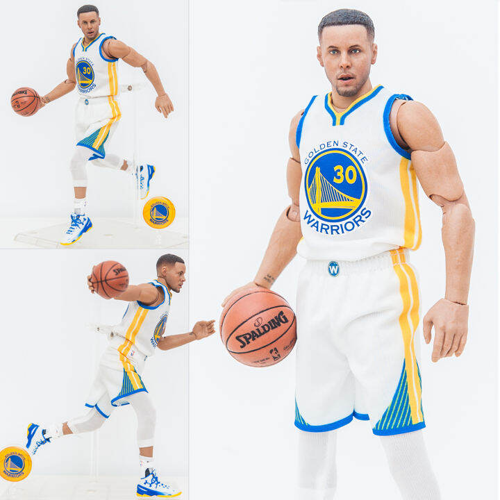 figma-ฟิกม่า-figure-action-nba-lakers-basketball-player-นักบาสเก็ตบอล-บาสเก็ตบอล-stephen-curry-สตีเฟน-เคอร์รี-30th-1-9-white-jersey-ver-แอ็คชั่น-ฟิกเกอร์-anime-อนิเมะ-การ์ตูน-มังงะ-ของขวัญ-gift-สามารถ