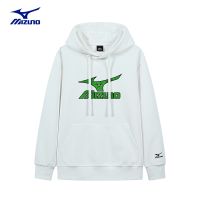 Mizuno เสื้อฮู้ดแขนยาวสำหรับผู้ชาย,เสื้อกันหนาวกลางแจ้งคุณภาพสูงทรงหลวมอเนกประสงค์สำหรับฤดูใบไม้ร่วงและใบไม้ร่วง