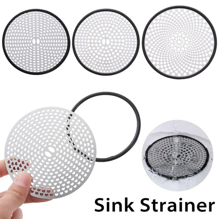 sink-strainer-bathroom-shower-drain-protector-cover-colander-kitchen-sink-mesh-strainer-filter-hair-catcher-stainless-steel-by-hs2023