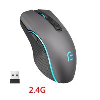 【Big savings】 บลูทูธสองโหมด Mouse Komputer แบบชาร์จไฟได้ + เมาส์4เมาส์ไร้สาย2400เมาส์เมาส์สำหรับเล่นเกมส์ DPI ออปติคอลสำหรับแล็ปท็อปพีซี