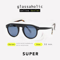 [ลดแรง] แว่นกันแดด SUPER by RETROSUPERFUTURE รุ่น SUPER RACER PUMA&amp;BLACK MATTE GHOSTRIDER ทรงกลม ดีไซน์ใหม่