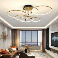 [COD] room chandelier simple modern atmosphere light luxury led hall restaurant 2021 new creative personality