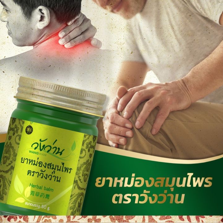 ขายส่งยกแพ็ค-6-ขวด-หม่องสมุนไพร-ตราวังว่าน-ขนาด-100-กรัม-wangwan-brand-herbal-balm