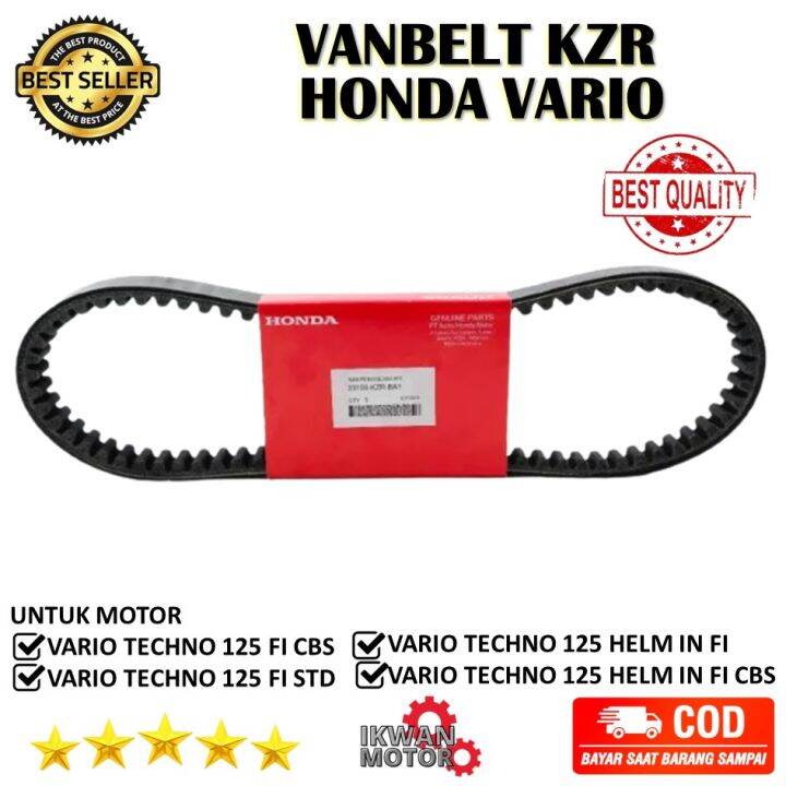 Van Belt V Belt Vario 125 Old Lama Tanpa Roller 23100KZR601 Vario Vario 125 Spare