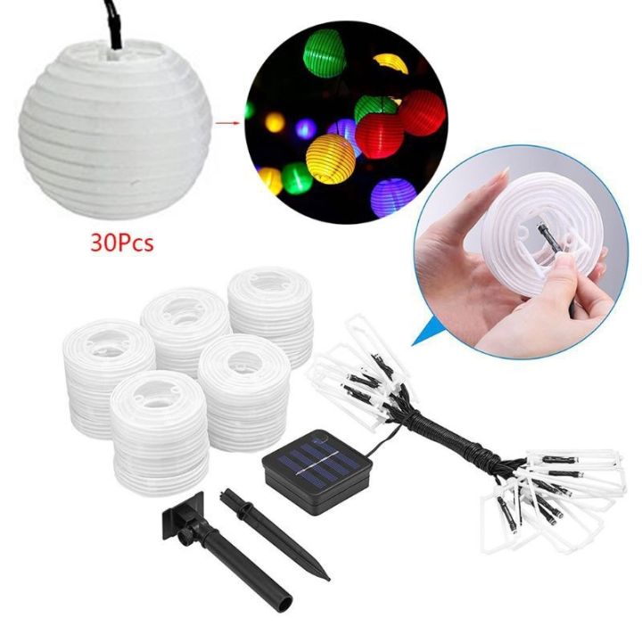 solar-lantern-led-light-string-garden-outdoor-waterproof-light-ball-string-lights