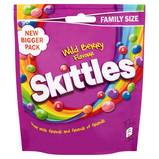 Skittles Wildberry Flavor 196g Family Size wild berry Limited edition ...