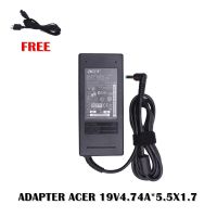 ( Promotion+++) คุ้มที่สุด ADAPTER ACER 19V4.74A*5.5X1.7 / สายชาร์จโน๊ตบุ๊ค เอเซอร์ + แถมสายไฟ ราคาดี อุปกรณ์ สาย ไฟ ข้อ ต่อ สาย ไฟ อุปกรณ์ ต่อ สาย ไฟ ตัว จั๊ ม สาย ไฟ