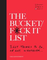 หนังสืออังกฤษใหม่ BUCKET/F*CK IT LIST, THE