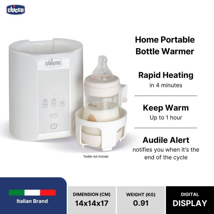 Chicco Portable Home Bottle Warmer Lazada