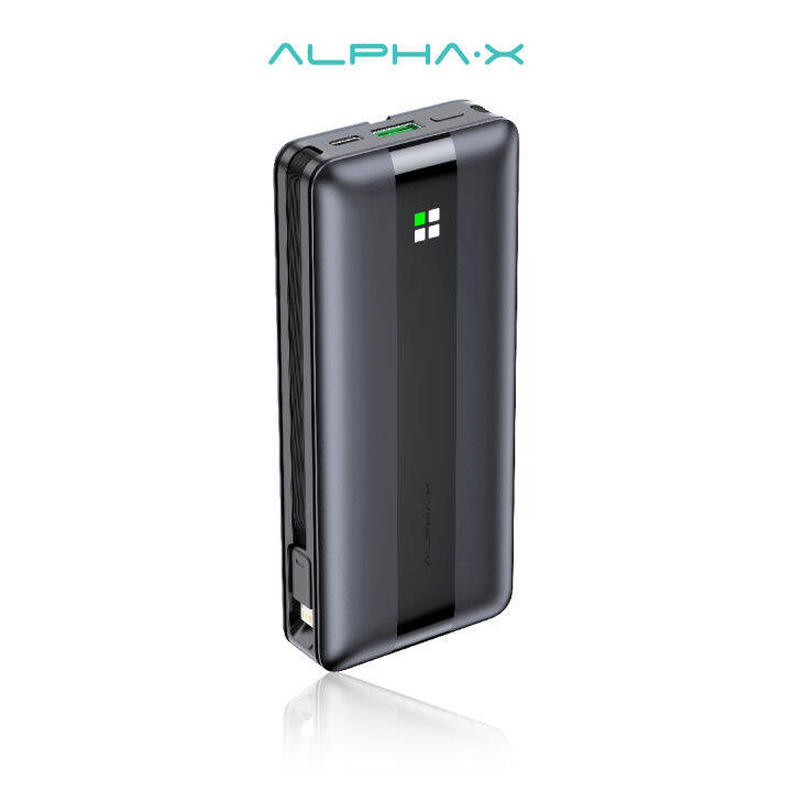 alpha-x-acp-10pd-powerbank-10000mah-adapter-fast-charging-qc-3-0-pd20w-พาวเวอร์แบงค์ชาร์จเร็ว-ประกันสินค้า-1-ปี