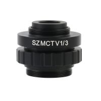 SZMC TV1/3 0.3X C-ตัวแปลงเลนส์เลนส์ลดสำหรับกล้องวิดีโอสเตอริโอสามตาซิมูล HDMI USB VGA อุตสาหกรรม