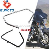 Steel Highway Engine Guard Bumper Motorcycle Crash Bar For Harley Touring 1997-2008 Electra Glide Road King FLHR Ultra Limited Covers