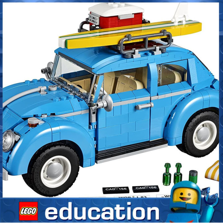 Original LEGO Expert Volkswagen Beetle Construction (1167 units) guaranteed Genuine Birthday gifts Children's gifts Educational toys Brain development Building block toys Genuine LEGO authorization | Lazada PH