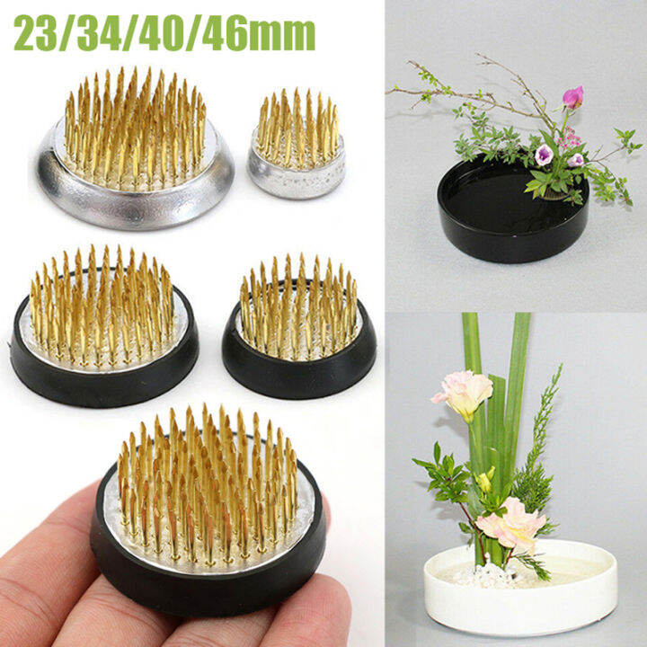 Copper Needle Flower Arranging Base Flower Arranging Art Tool Bottom Copper Needle Flower Arranging Base Flower Arranging Art Tool Bottom