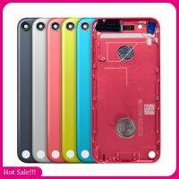 ฝาครอบตัวเครื่องแบตเตอรี่เคสฝาหลังโดยไม่มีคีย์ด้านข้างอะไหล่สำหรับ IPod Touch 5 A1421ซ่อมอุปกรณ์เสริมโทรศัพท์