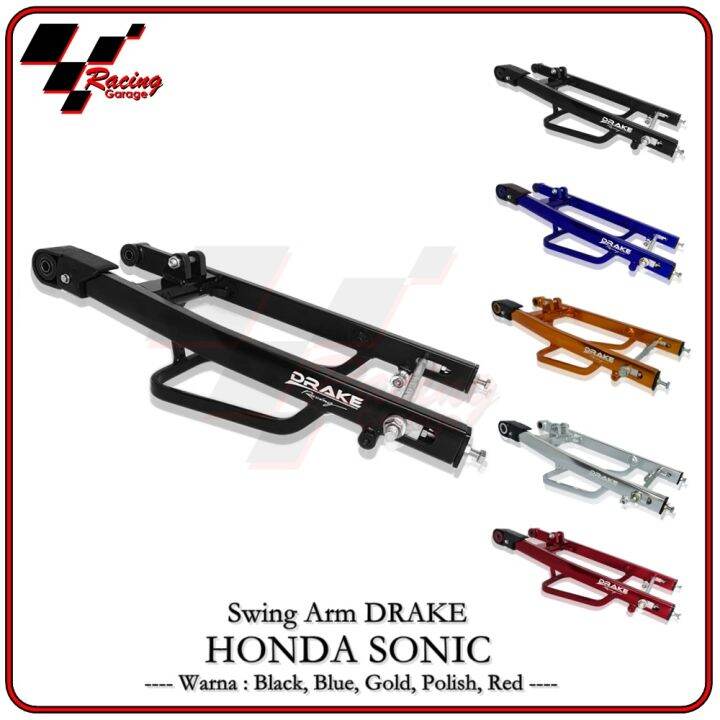 Swingarm Honda SONIC Swing Arm SUPRA GTR 150 double disc Drake Lazada