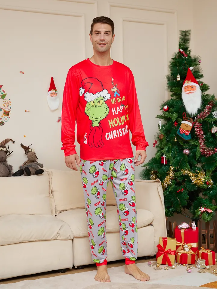 Mens christmas best sale pajamas 4xl