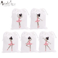 Ballerinas Theme Party Bags Candy Bags Gift Bags Ballet African Girls Decorations Grand Event Birthday Party Container Supplies