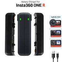 IS360RB 1200มิลลิแอมป์ต่อชั่วโมงสำหรับกล้องแอ็กชันกีฬา Insta360หนึ่งตัว LED อุปกรณ์เสริมสำหรับแท่นชาร์จสองหัว