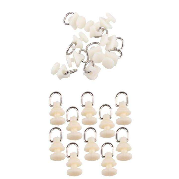 Tops One 20Pc Glider Curtain Track Carrier Slide Wheels Rollers 20mm