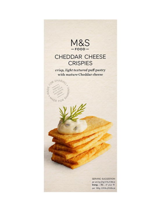 MARKS AND SPENCER Cheddar Cheese Crispies Lazada PH