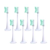 【YF】❃●﹊  6/8PCS XIAOMI MIJIA T300/500 Heads Electric Toothbrush DuPont Soft Bristle Suitable Nozzles