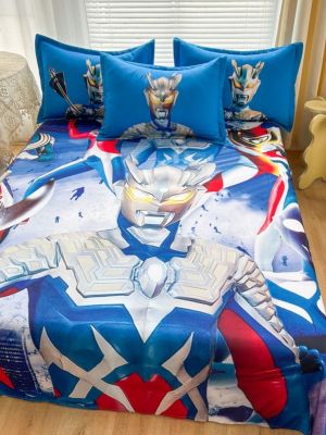 【Ready】🌈 Altman ly bed sheet one piece ildren cartoon boy student dor boy quilt sgle 1.5m bed