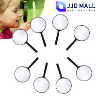 Kids Magnifying Glass 8 Pcs, Plastic Handheld Mini Portable Magnifying Glass Small Children Magnifier Toys for Explorer