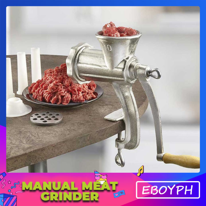 Kitchen Manual Meat Grinder Hand Crank Meat Pepper Mincer Grinding