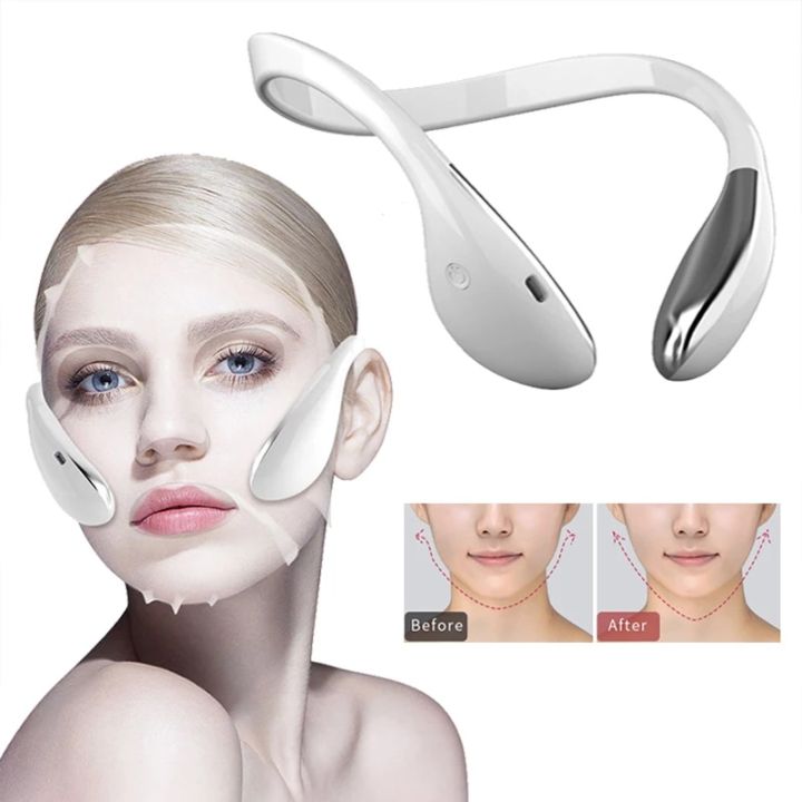 EMS Vibration Facial Lifting Massager Smart Electric V-Face Shaping  Massager Microcurrent Face Lift Machine Beauty Health Tools | Lazada