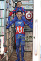 Cosplay ชุดกัปตันอเมริกา พร้อมส่ง Captain America ชุดซุปเปอร์ฮีโร่ เด็ก-ผู้ใหญ่