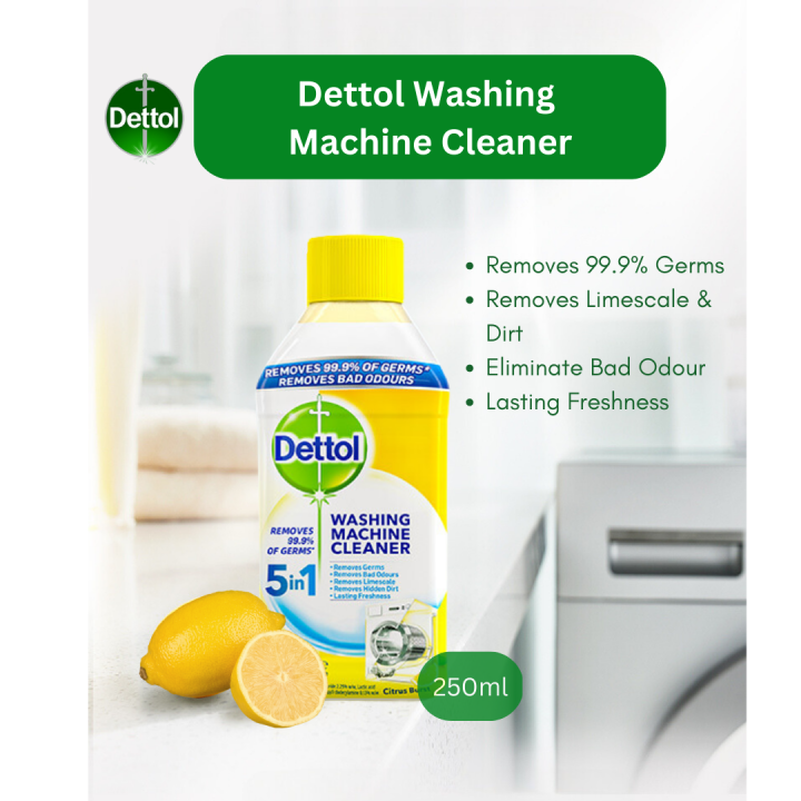 Dettol Washing Machine Deep Cleaning Liquid [250ml] Lazada Singapore