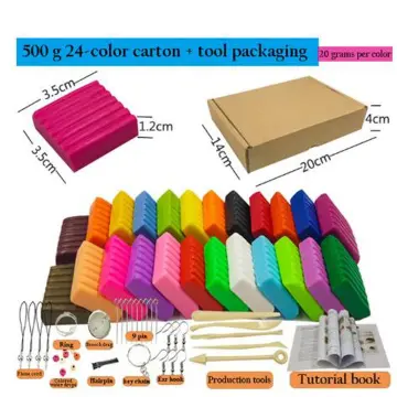 24/36/50 Colors Polymer Clay Fimo DIY Soft Clay Set Molding Craft