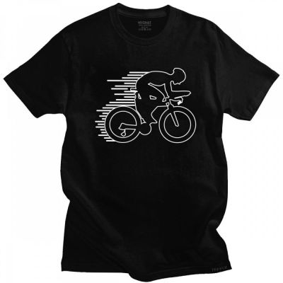 Fashion Men T Shirt Cycling Sports  Bicycle Biker Road Bike Active Outdoor Lifestyle Cotton T-shirt MTB Mountain Biking