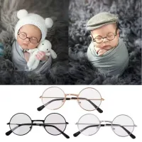 king Newborn Baby Girls Boys Flat Glasses Photography Props Gentleman Studio Shoot