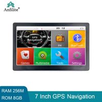 7 Inch Portable Car GPS Navigation Bluetooth Capacitive screen 8GB 256M WINCE Truck vehicle gps Navigator Europe maps