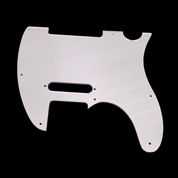 3ply-guitar-pickguard-with-single-coil-pickup-hole-for-telecaster-style-electric-guitar-black-pearl-guitar-accessories