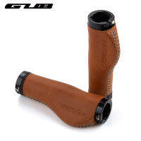 GUB Leather Mountain Bike Handlebar Cover Aluminum Alloy Lock Ring Microfiber Ergonomic Handle Grip For 22.2mm Handlebar