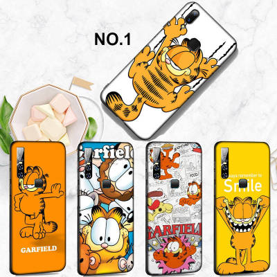 Casing หรับ Vivo Y20 Y30 Y31 Y50 Y51 Y12s Y5s Y70 Y19 S7 V23 Pro Y20i Y20s Y21 Y33s Y21S Y11s V19 V20 SE 34MB Cartoon Garfield cat Pattern Phone เคสโทรศัพท์