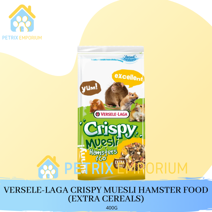 VerseleLaga Crispy Muesli Hamsters Food (Extra Cereals) 400G Lazada PH