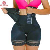 （A Beautiful） GUUDIA สูง WaistPanties ท้องควบคุมรอบเอวต้นขา Slimmer 3XL ขนาดบวก