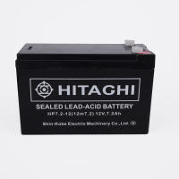 แบตเตอรี่ HITAGHI แบตเตอรี่สำรองไฟ รุ่น 12V 7.2AH แบตเตอรี่แห้ง สำรองไฟ ไฟฉุกเฉิน ระบบเตือนภัย ระบบตู้สาขา(1495)